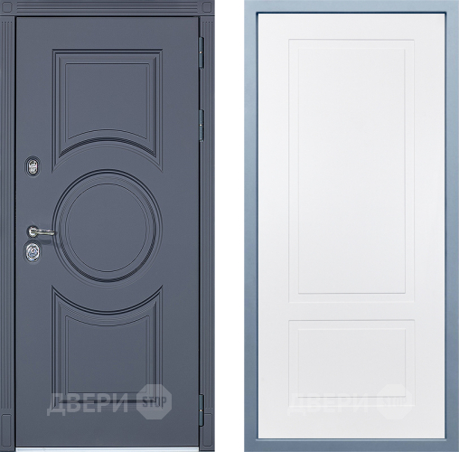 Дверь Дива МХ-30 STR Н-7 Белый в Протвино