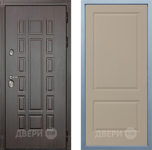 Входная металлическая Дверь Дива МХ-53 STR Д-7 Шампань в Протвино