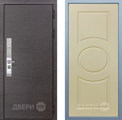 Входная металлическая Дверь Дива МХ-39 STR Д-8 Шампань в Протвино
