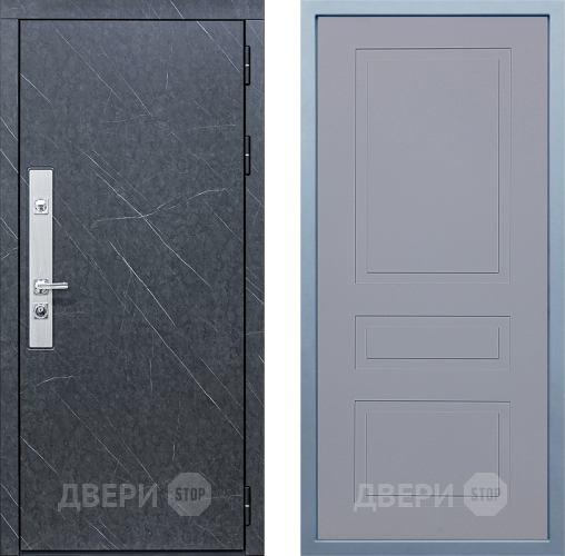 Входная металлическая Дверь Дива МХ-26 STR Н-13 Силк Маус в Протвино