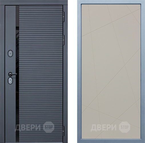 Входная металлическая Дверь Дива МХ-45 STR Д-11 Шампань в Протвино