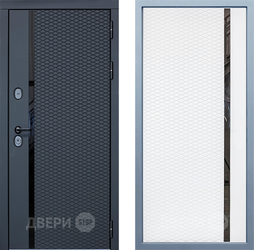 Входная металлическая Дверь Дива МХ-47 STR МХ-47 Белый матовый в Протвино