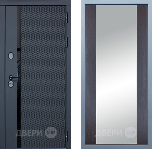 Дверь Дива МХ-47 STR Д-15 Зеркало Венге в Протвино