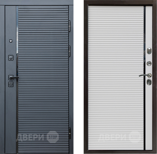 Входная металлическая Дверь Престиж Черная Линия Porte Белый в Протвино