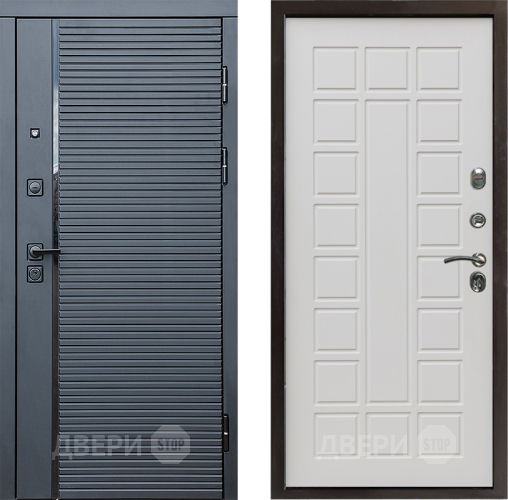 Входная металлическая Дверь Престиж Черная Линия Престиж Бежевый мат в Протвино