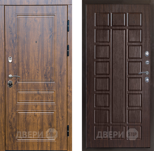 Входная металлическая Дверь Престиж Классика Дуб Престиж Венге в Протвино