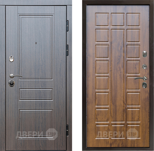 Входная металлическая Дверь Престиж Классика Венге Престиж Дуб в Протвино