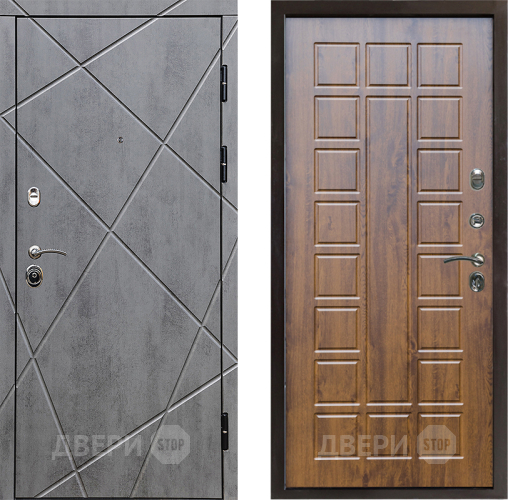 Входная металлическая Дверь Престиж Лучи Престиж Дуб в Протвино