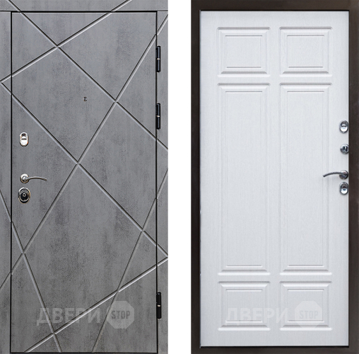 Входная металлическая Дверь Престиж Лучи Премиум Лиственница белая в Протвино