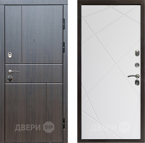 Дверь Престиж Горизонт Венге Лучи Бетон белый в Протвино