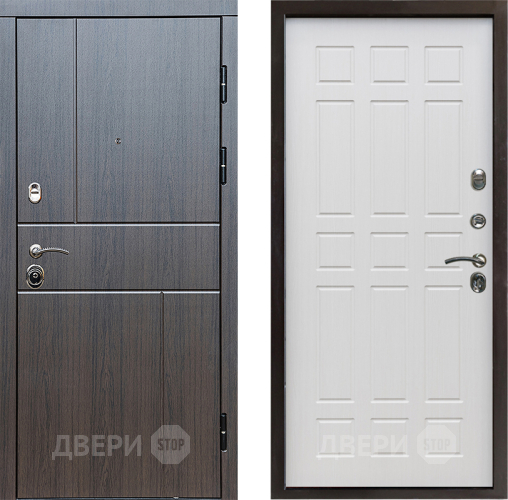 Входная металлическая Дверь Престиж Горизонт Венге Спарта Лиственница белая в Протвино