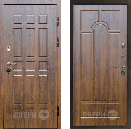 Входная металлическая Дверь Престиж Стандарт Арка Дуб в Протвино