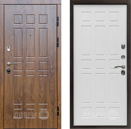 Входная металлическая Дверь Престиж Стандарт Спарта Белое дерево в Протвино