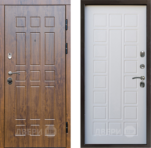 Входная металлическая Дверь Престиж Стандарт Престиж Белое дерево в Протвино