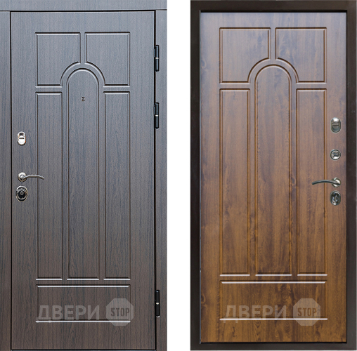 Входная металлическая Дверь Престиж Арка Арка Дуб в Протвино