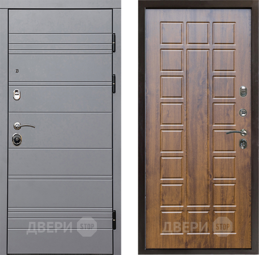 Входная металлическая Дверь Престиж Линия Грэй Престиж Дуб в Протвино