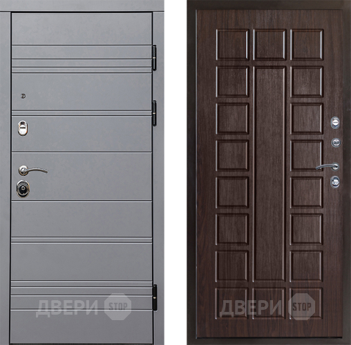 Входная металлическая Дверь Престиж Линия Грэй Престиж Венге в Протвино