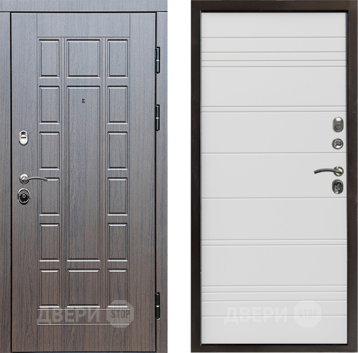 Входная металлическая Дверь Престиж Престиж Line Белый в Протвино