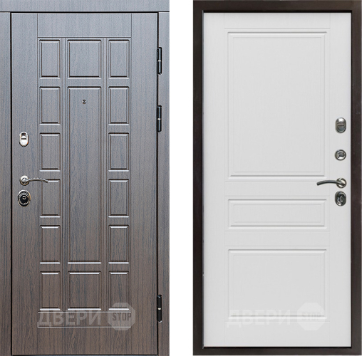 Входная металлическая Дверь Престиж Престиж Классика Лиственница белая в Протвино