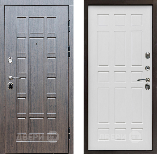 Входная металлическая Дверь Престиж Престиж Спарта Белое дерево в Протвино