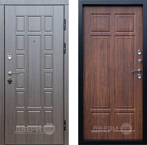 Входная металлическая Дверь Престиж Престиж Премиум Орех темный в Протвино