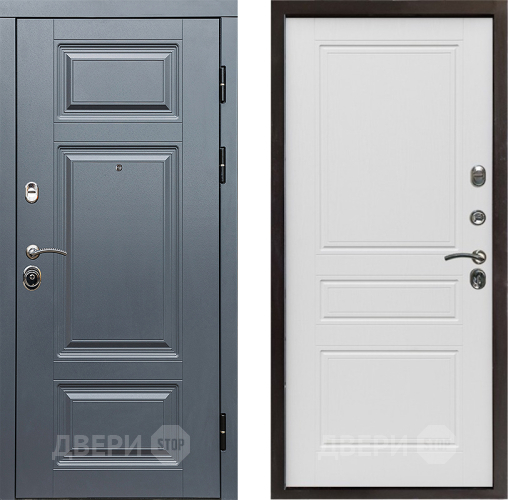 Входная металлическая Дверь Престиж Премиум Классика Лиственница белая в Протвино