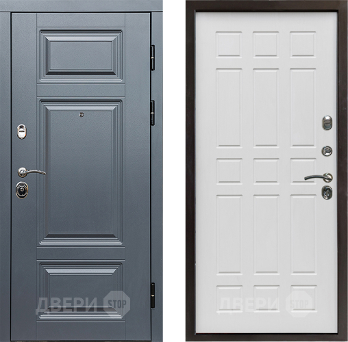 Входная металлическая Дверь Престиж Премиум Спарта Белое дерево в Протвино