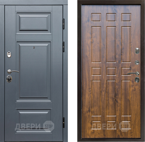 Входная металлическая Дверь Престиж Премиум Спарта Дуб в Протвино