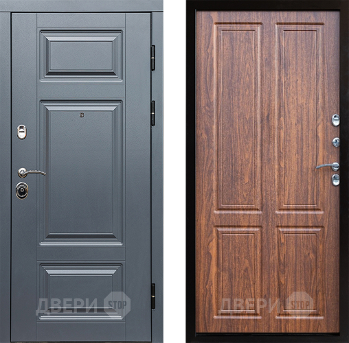 Входная металлическая Дверь Престиж Премиум Премиум Орех светлый в Протвино