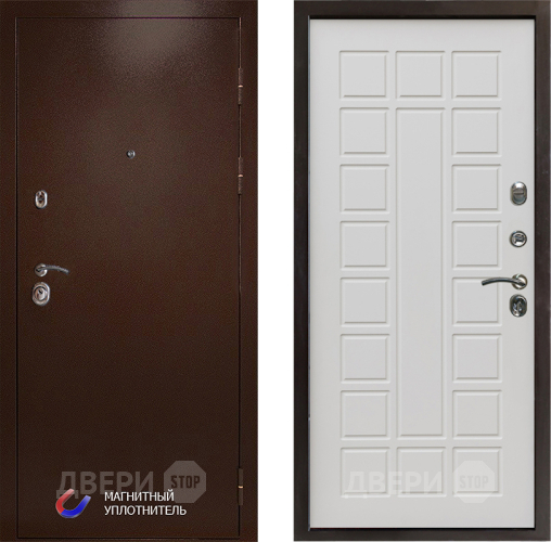 Входная металлическая Дверь Престиж Медь Престиж Бежевый мат в Протвино