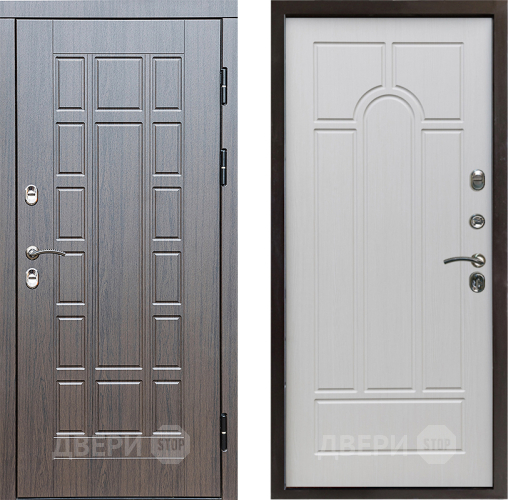 Дверь Престиж TERMO с терморазрывом Престиж Арка Лиственница белая в Протвино