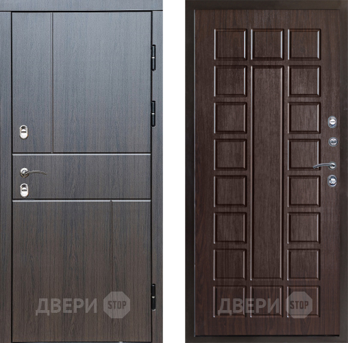 Входная металлическая Дверь Престиж TERMO с терморазрывом Горизонт Венге Престиж Венге в Протвино