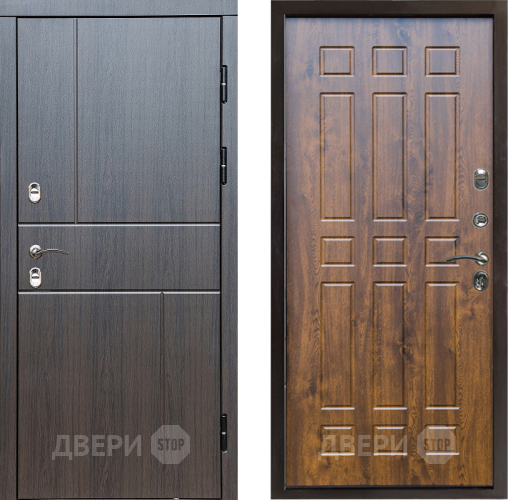 Входная металлическая Дверь Престиж TERMO с терморазрывом Горизонт Венге Спарта Дуб в Протвино