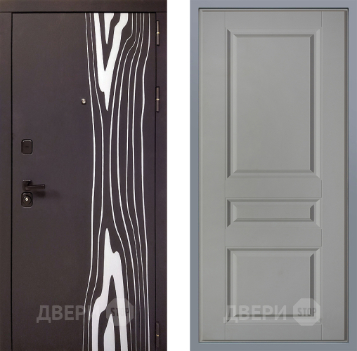 Дверь Заводские двери Леванте Стокгольм Грей софт в Протвино