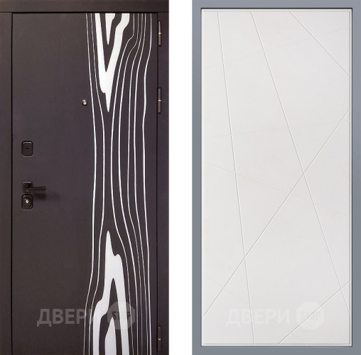 Дверь Заводские двери Леванте Флитта Белый софт в Протвино