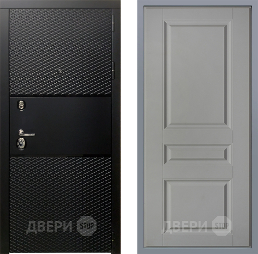 Дверь Заводские двери Тефлон Стокгольм Грей софт в Протвино