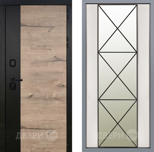 Дверь Заводские двери Ларте Зеркало Перфекто Структурное дерево в Протвино