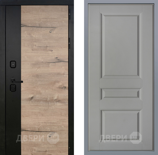 Дверь Заводские двери Ларте Стокгольм Грей софт в Протвино