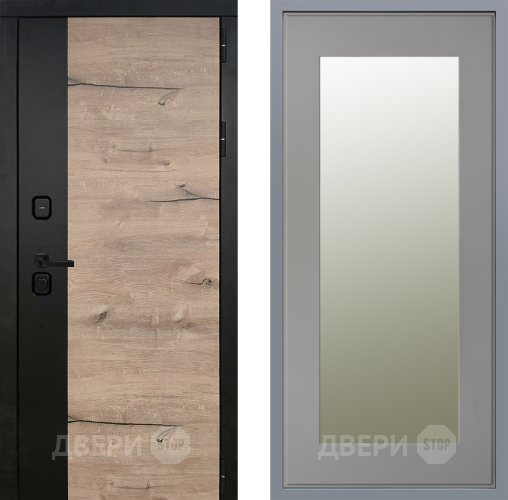 Дверь Заводские двери Ларте Зеркало Модерн Грей софт в Протвино