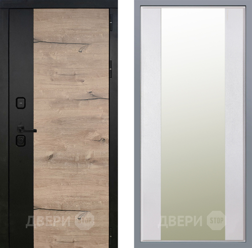 Дверь Заводские двери Ларте Зеркало Макси Белый шелк в Протвино