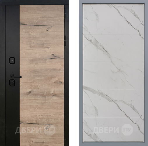 Дверь Заводские двери Ларте Тривия Мрамор белый в Протвино