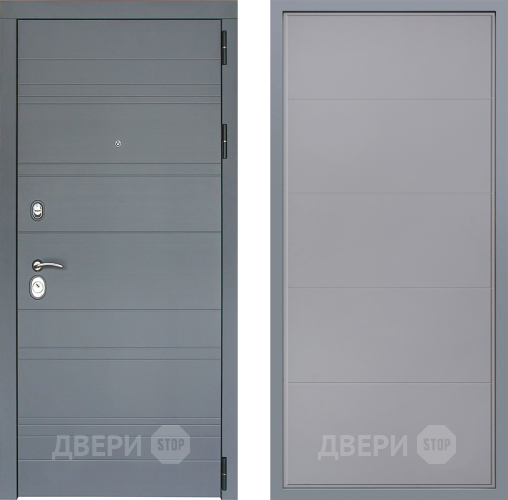 Дверь Заводские двери Лира Софт графит Тривия Грей софт в Протвино