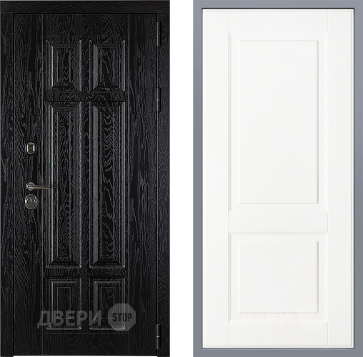 Дверь Заводские двери Мюнхен Доррен Белый софт в Протвино