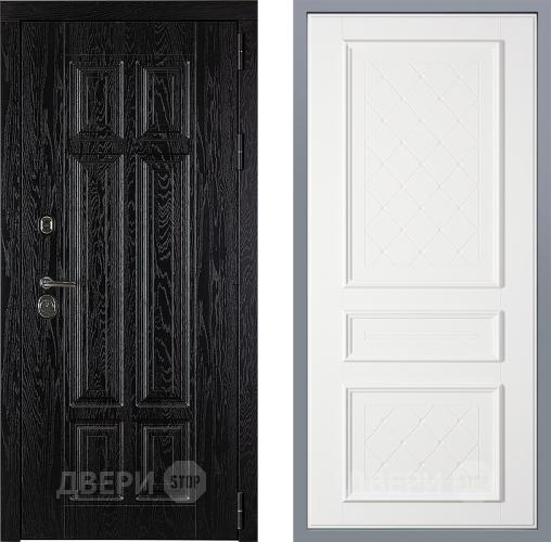 Дверь Заводские двери Мюнхен Урбино Белый софт в Протвино