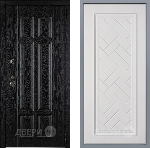 Дверь Заводские двери Мюнхен Упра Белый софт в Протвино