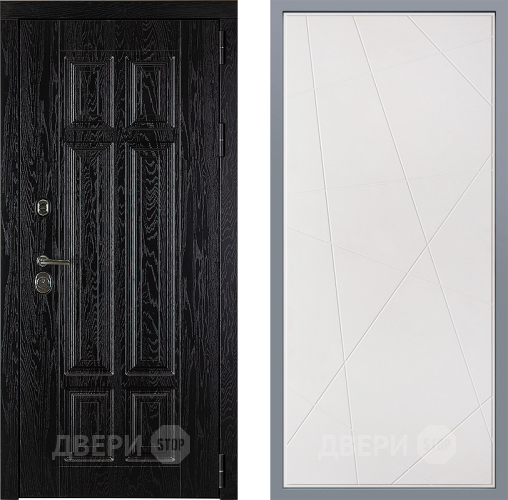 Дверь Заводские двери Мюнхен Флитта Белый софт в Протвино