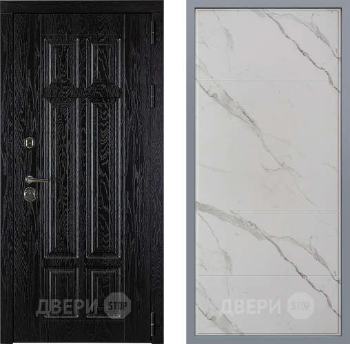 Дверь Заводские двери Мюнхен Тривия Мрамор белый в Протвино