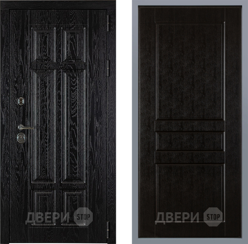 Дверь Заводские двери Мюнхен К-2 Венге в Протвино