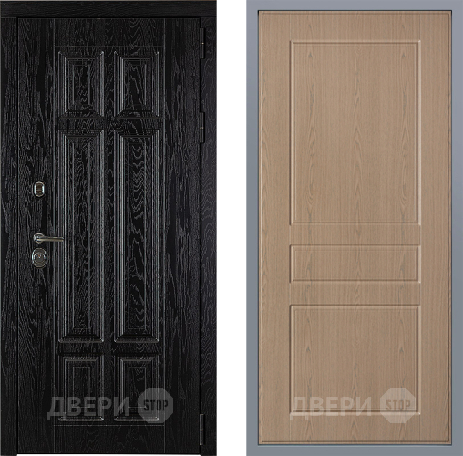 Дверь Заводские двери Мюнхен К-2 Беленый дуб в Протвино