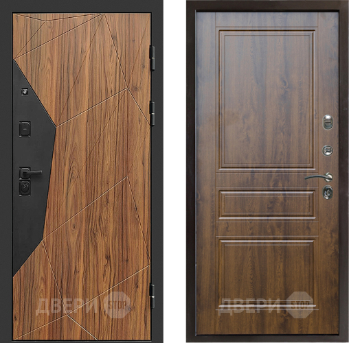 Входная металлическая Дверь Престиж Avangard Классика Дуб в Протвино